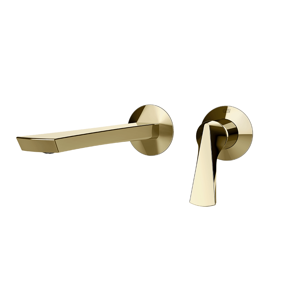 Gessi Washbasin Mixer 72088 in Brass Pvd