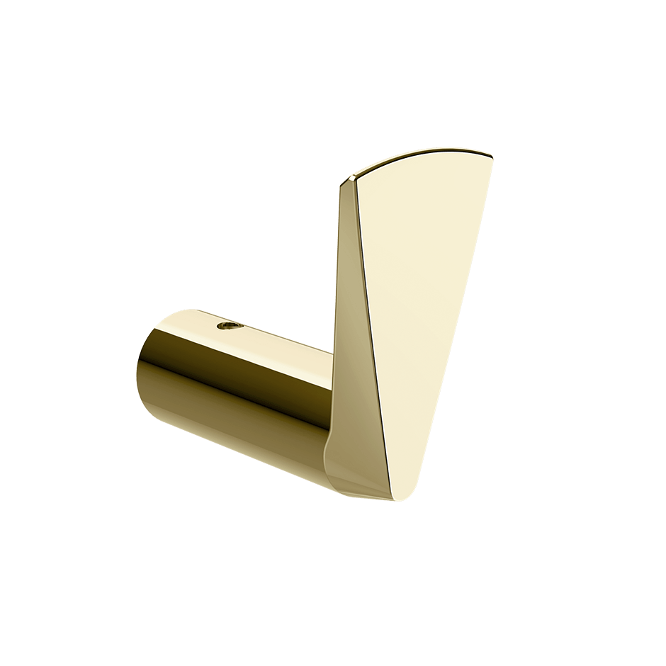 Gessi Robe Hook 72521 in Brass Pvd
