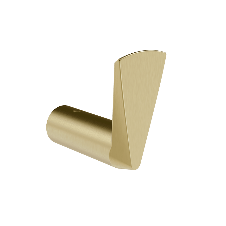 Gessi Robe Hook 72521 in Brass Brushed Pvd