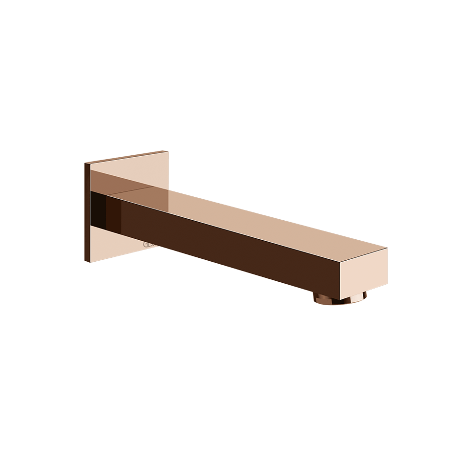 Gessi Bath Spout 73103 in Copper Pvd