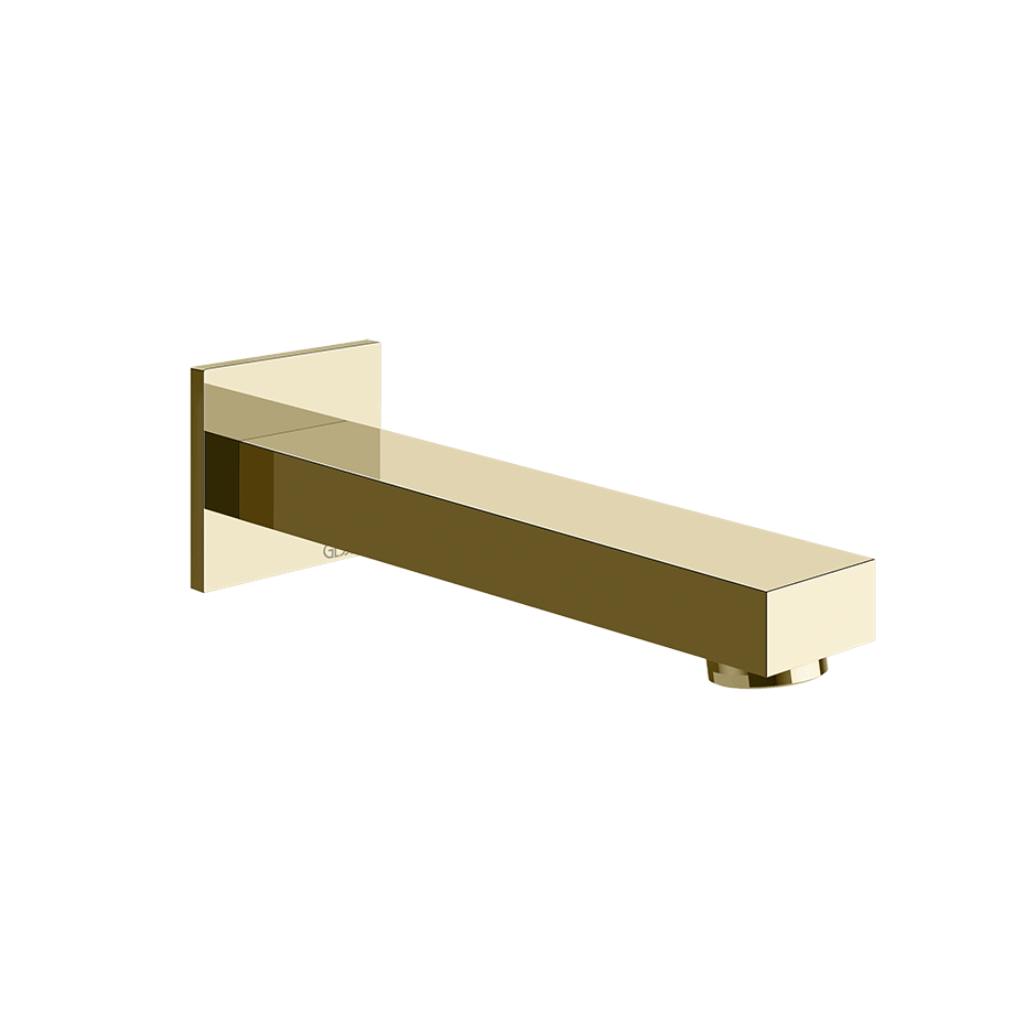 Gessi Bath Spout 73103 in Brass Pvd