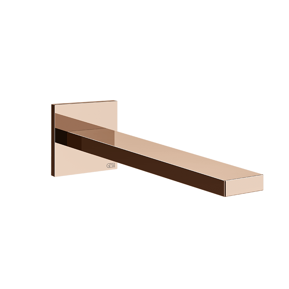 Gessi Basin Spout 73104 in Copper Pvd
