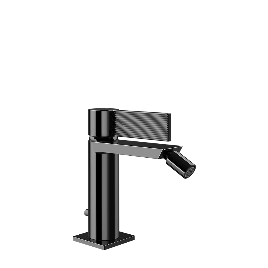 Gessi Bidet Mixer 73507 in Black Metal Pvd