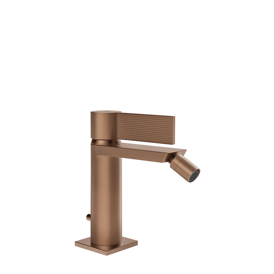 Gessi Bidet Mixer 73507 in Copper Brushed Pvd