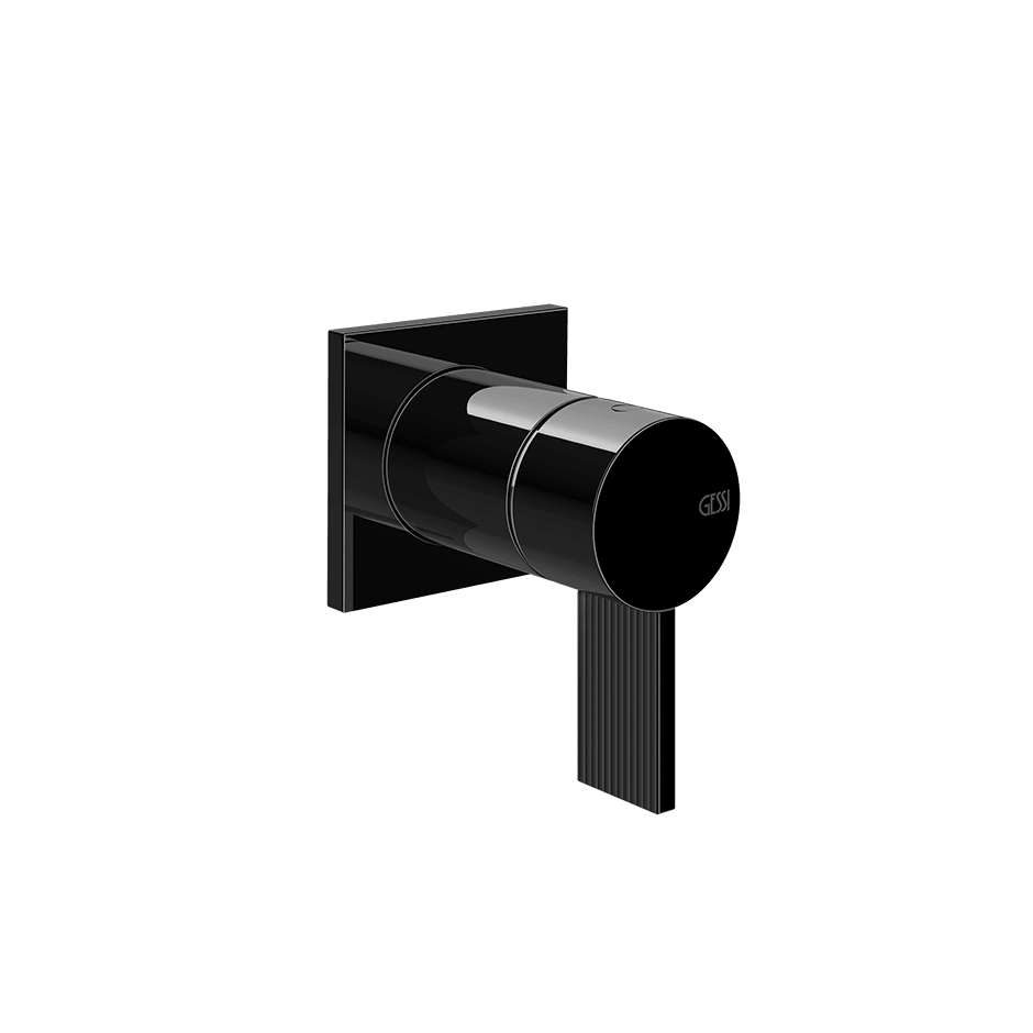 Gessi Shower Mixer 73519 in Black Metal Pvd