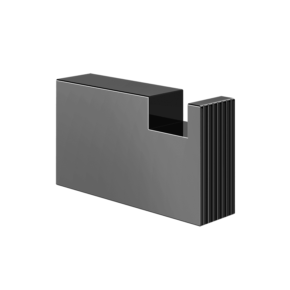 Gessi Robe Hook 73521 in Black Metal Pvd