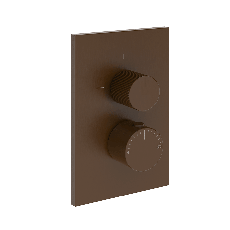 Gessi Shower Mixer 73533 in Dark Bronze