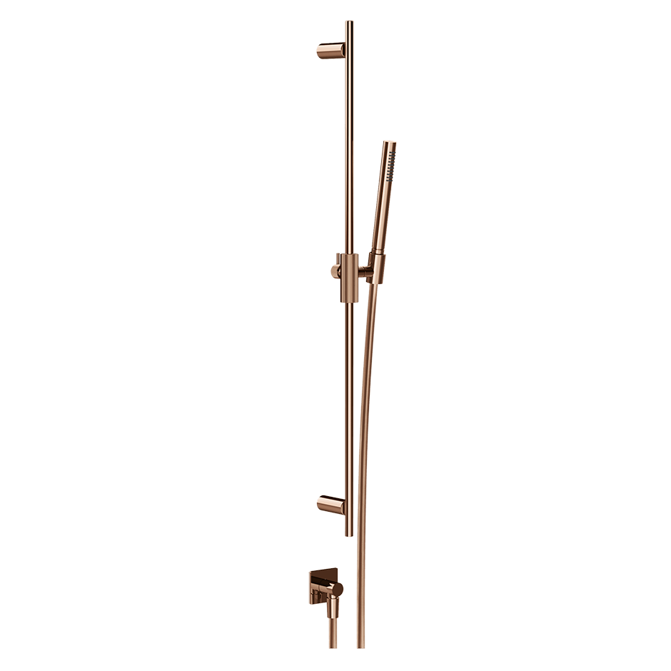 Gessi Sliding Rail 73541 in Copper Pvd