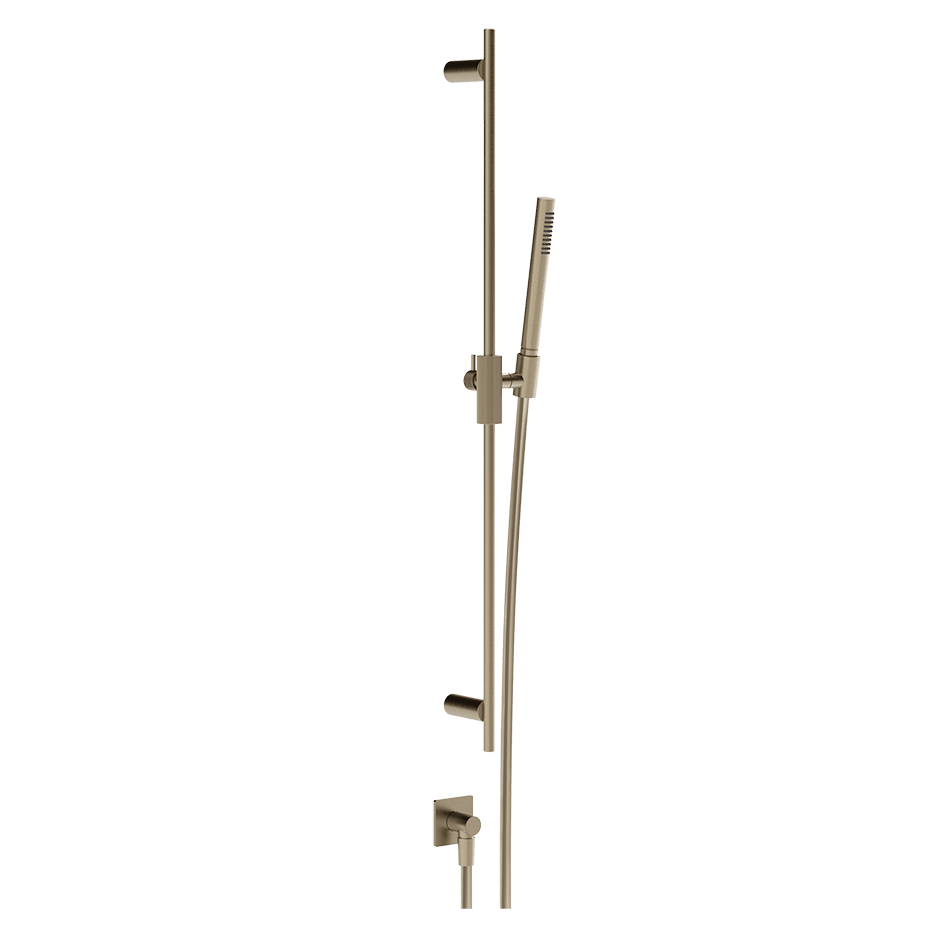Gessi Sliding Rail 73541 in Finox Brushed Nickel