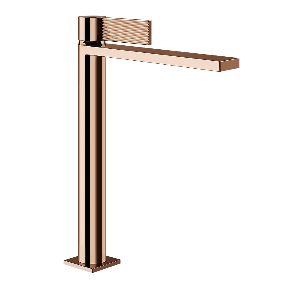 Gessi Washbasin Mixer 73553 in Copper Pvd