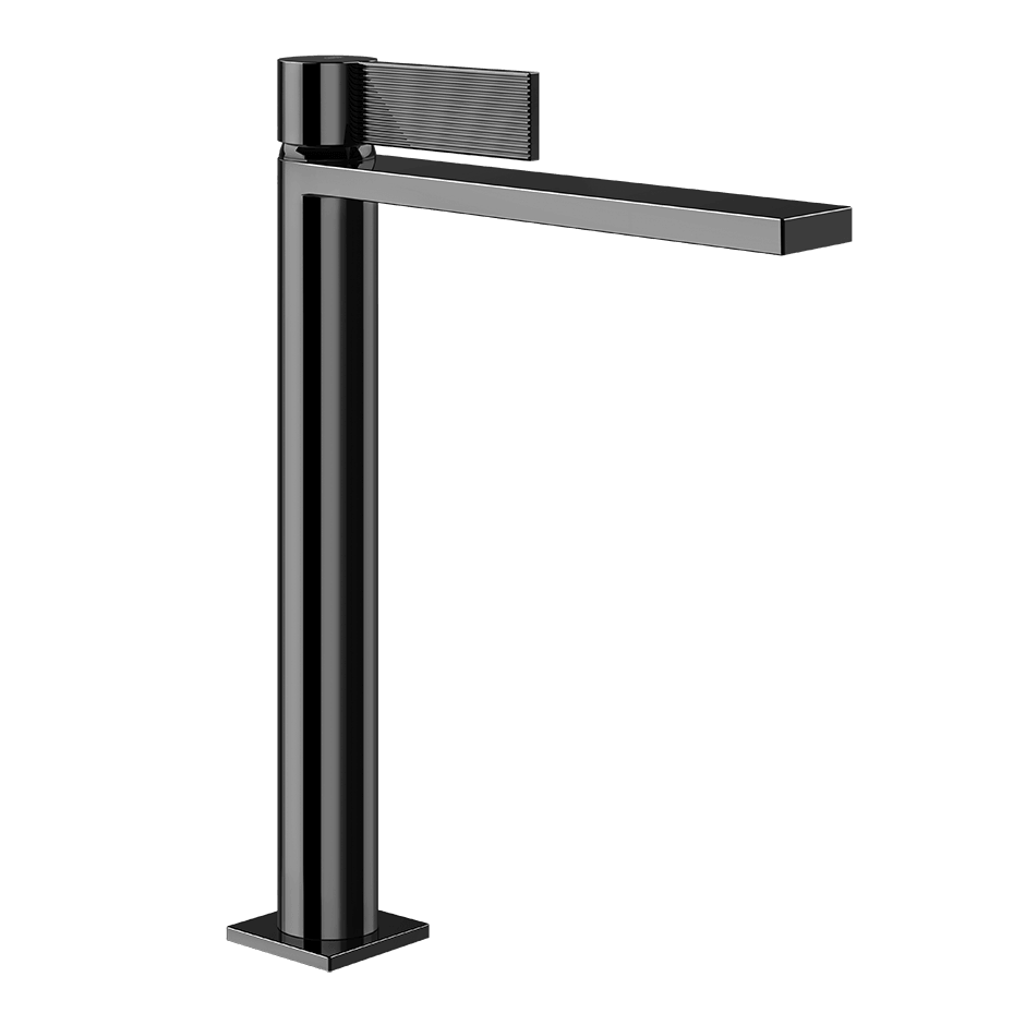 Gessi Washbasin Mixer 73553 in Black Metal Pvd