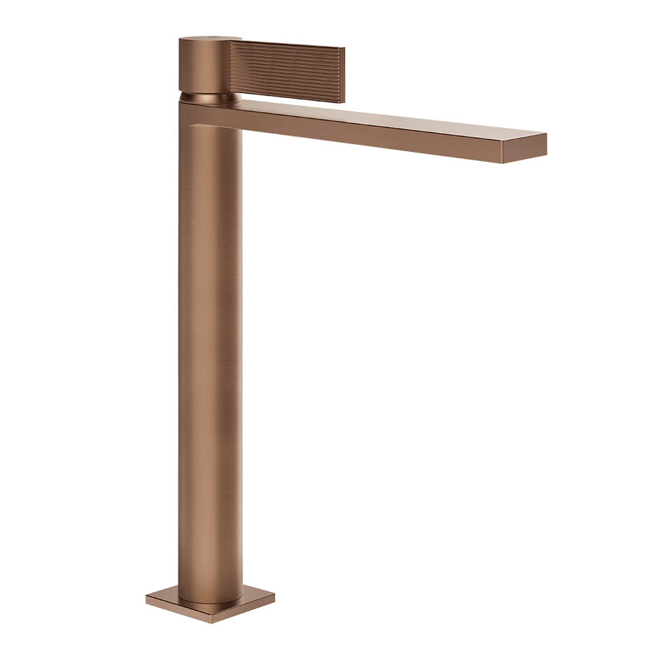 Gessi Washbasin Mixer 73553 in Copper Brushed Pvd