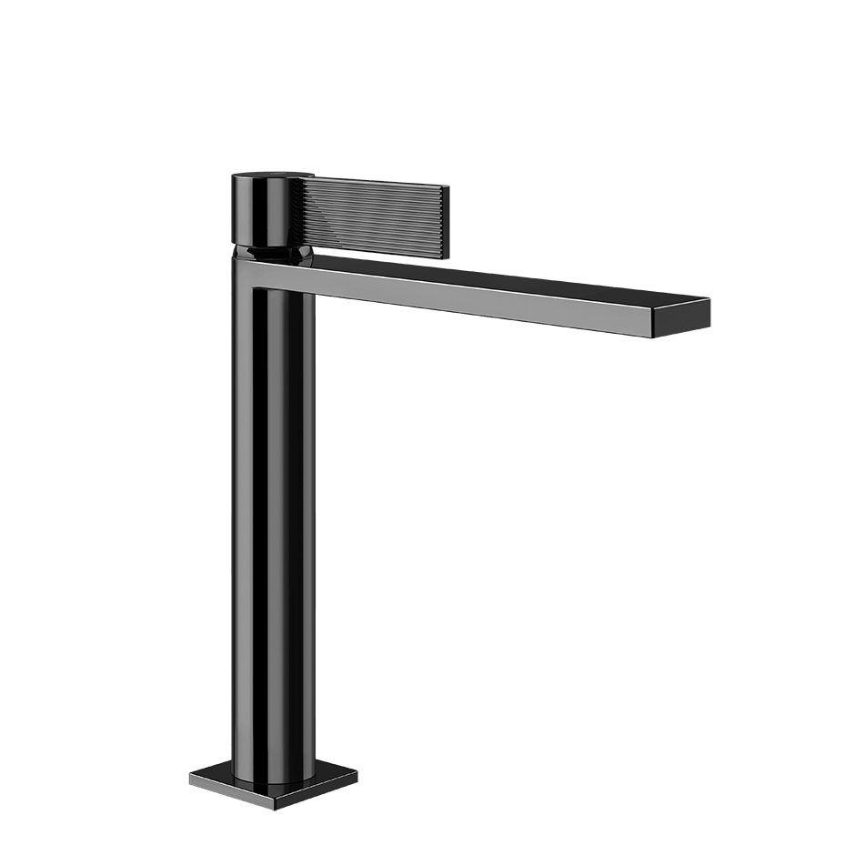 Gessi Washbasin Mixer 73555 in Black Metal Pvd