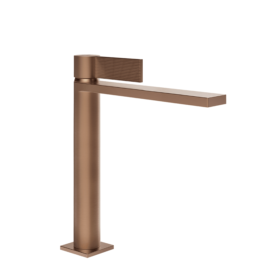 Gessi Washbasin Mixer 73555 in Copper Brushed Pvd