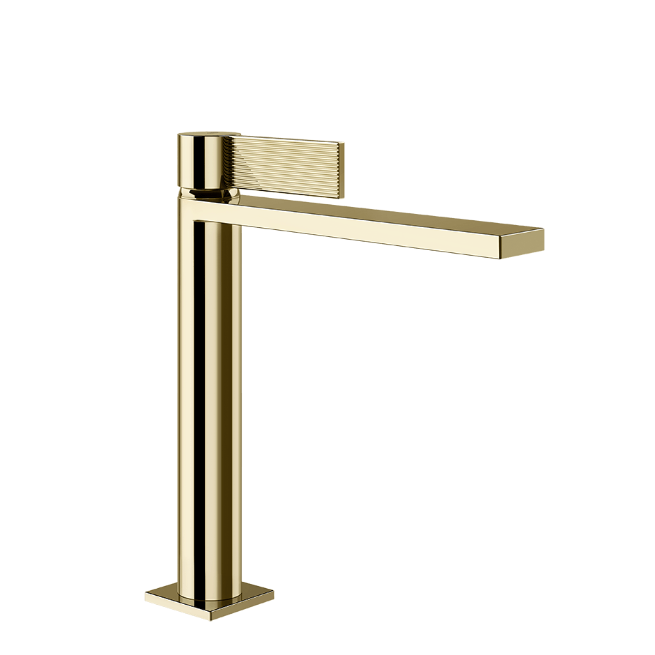 Gessi Washbasin Mixer 73555 in Brass Pvd