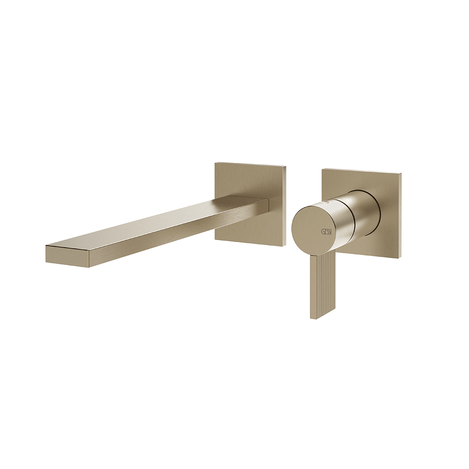 Gessi Washbasin Mixer 73588 in Finox Brushed Nickel
