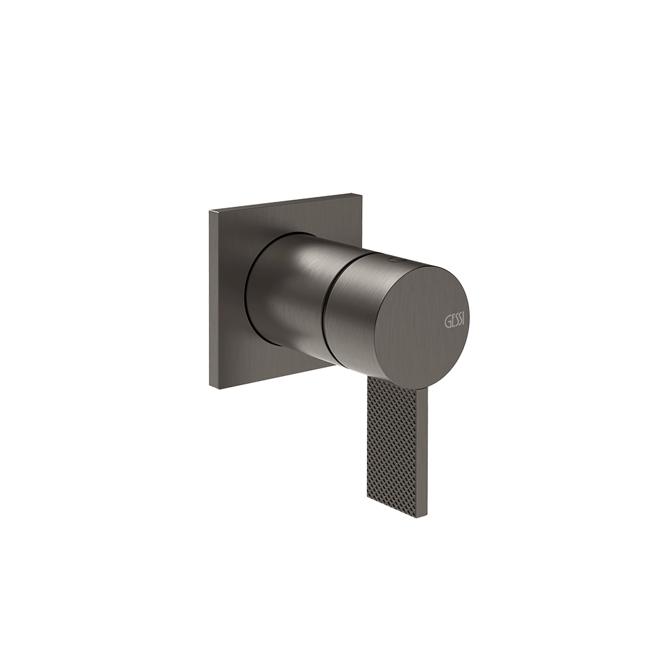 Gessi Shower Mixer 73619 in Black Metal Br. Pvd