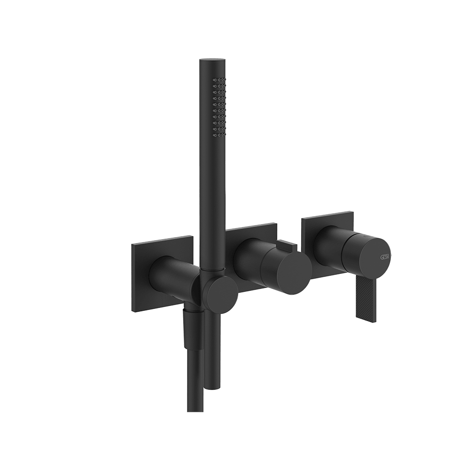Gessi Shower Mixer 73636 in Matte Black