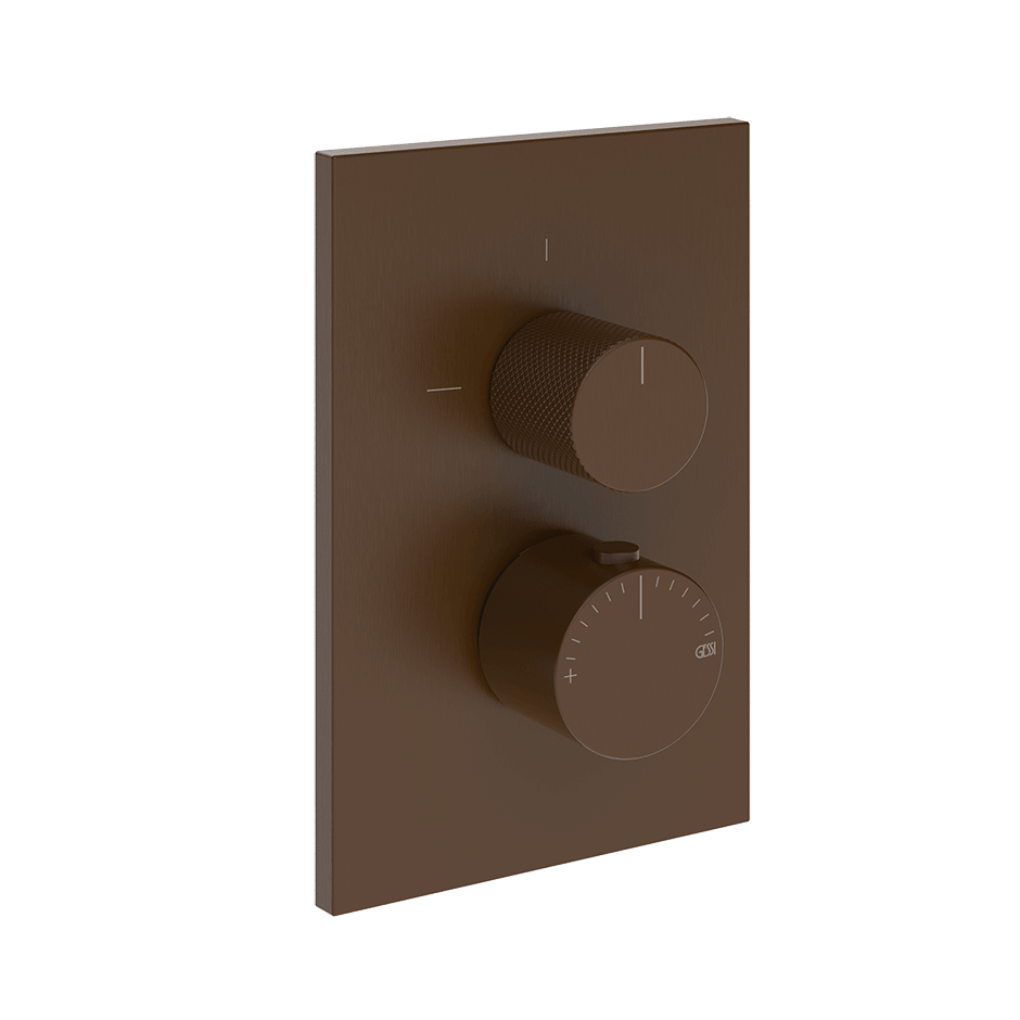 Gessi Shower Mixer 73637 in Dark Bronze