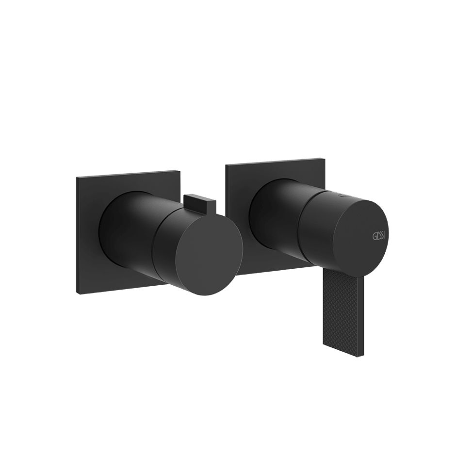 Gessi Shower Mixer 73638 in Matte Black