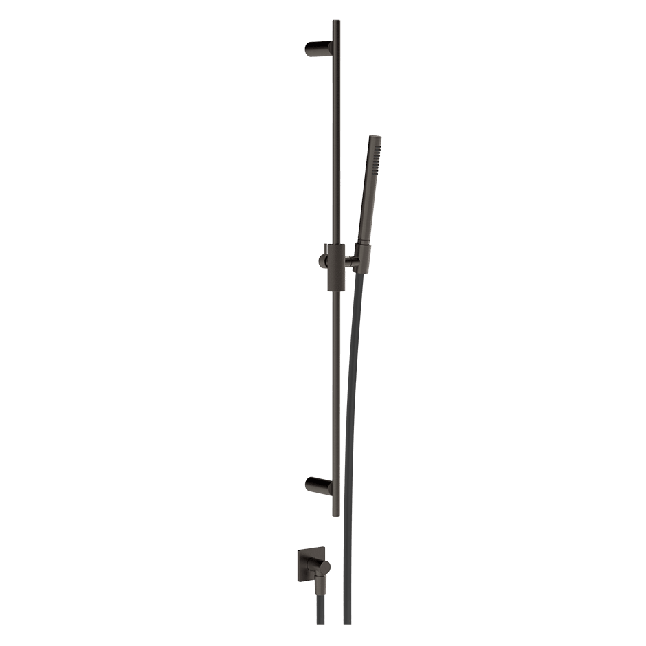 Gessi Sliding Rail 73641 in Black Metal Br. Pvd