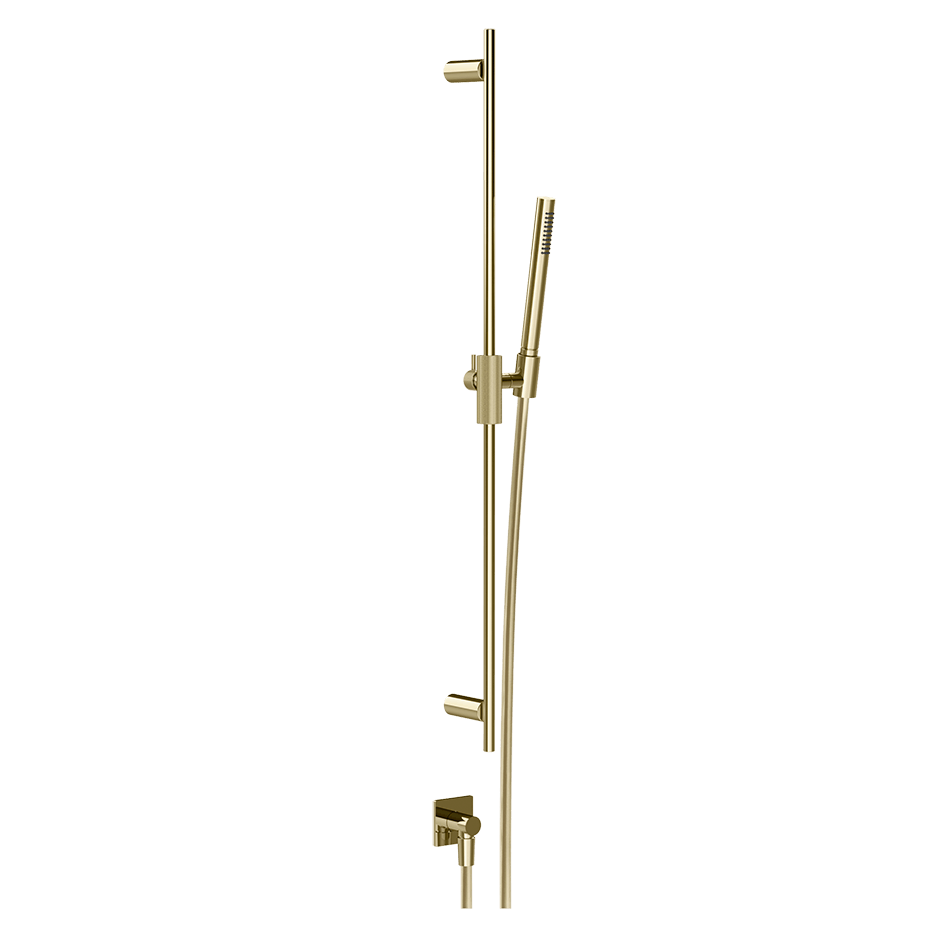 Gessi Sliding Rail 73641 in Brass Pvd