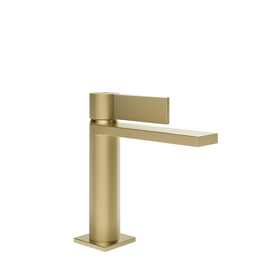 Gessi Washbasin Mixer 73651 in Brass Brushed Pvd