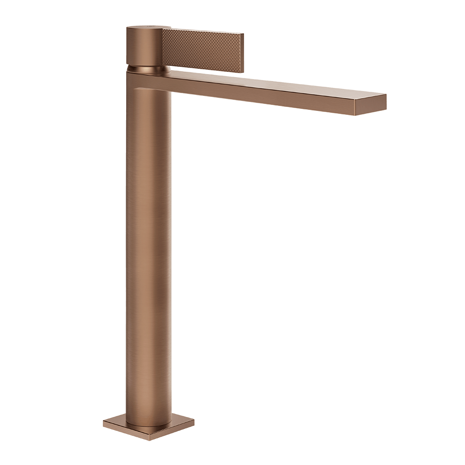 Gessi Washbasin Mixer 73653 in Copper Brushed Pvd
