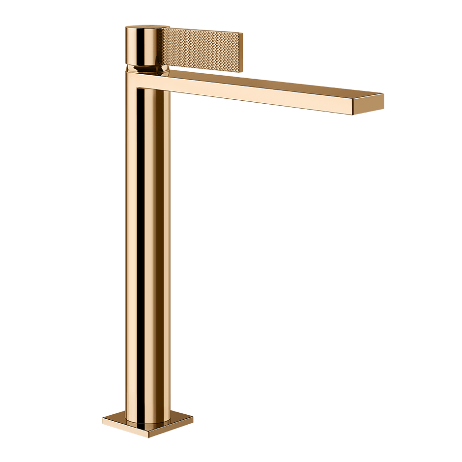 Gessi Washbasin Mixer 73653 in Warm Bronze Pvd