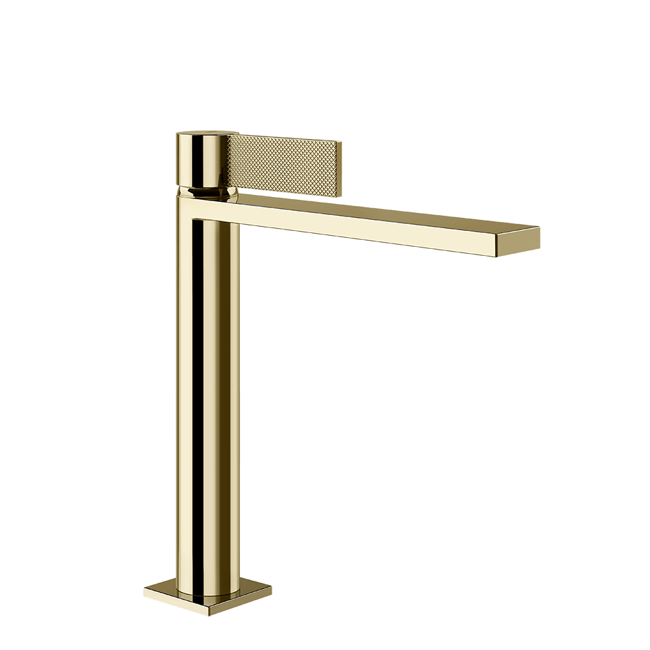 Gessi Washbasin Mixer 73655 in Brass Pvd