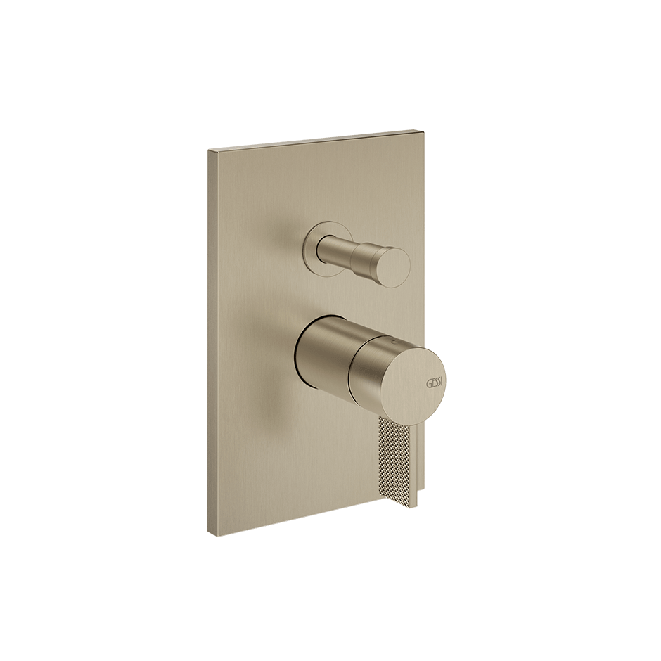 Gessi Shower Mixer 73679 in Finox Brushed Nickel