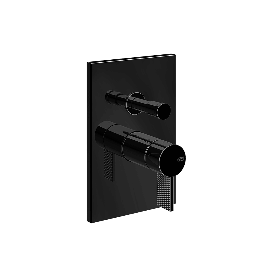 Gessi Shower Mixer 73679 in Black Metal Pvd
