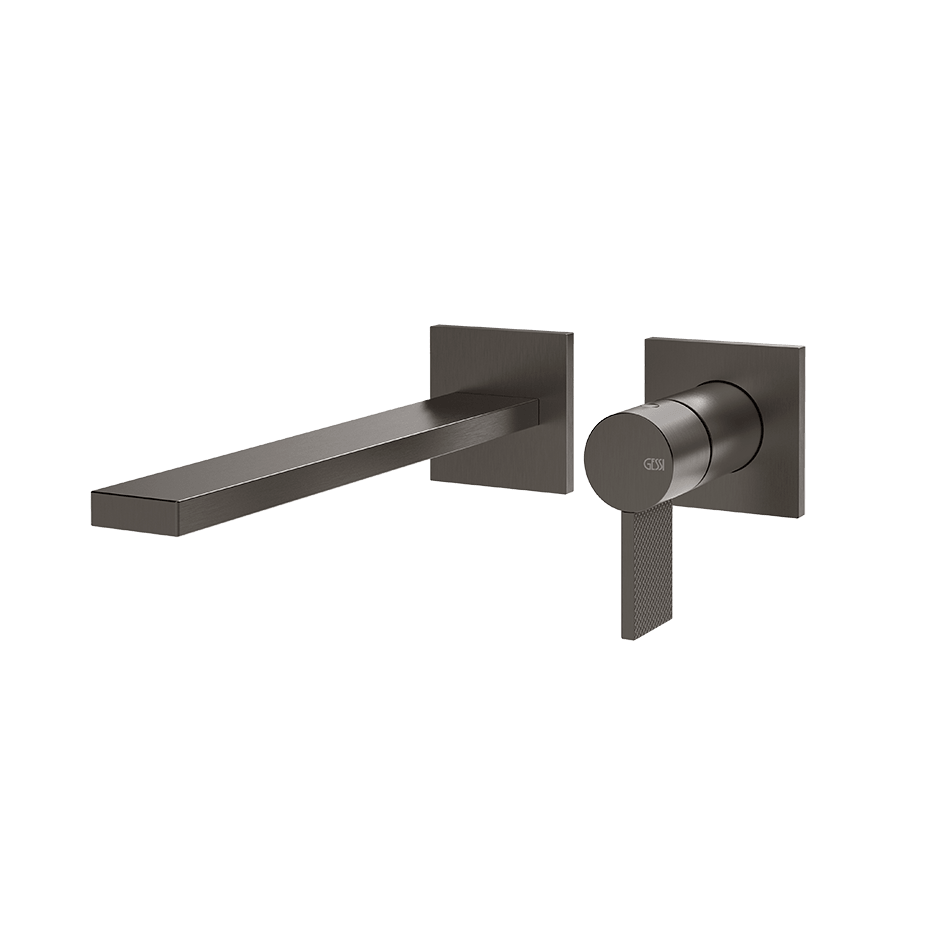 Gessi Washbasin Mixer 73688 in Black Metal Br. Pvd