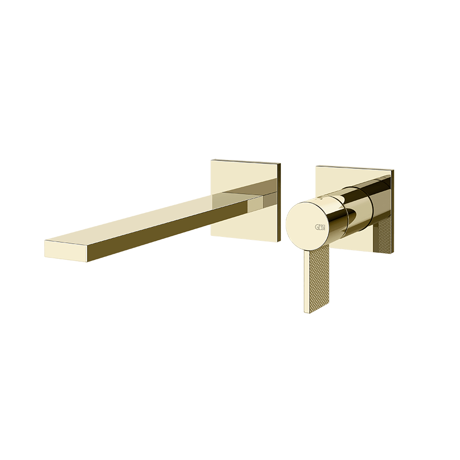 Gessi Washbasin Mixer 73688 in Brass Pvd