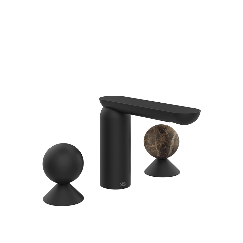 Gessi Washbasin Group 74015 in Matte Black