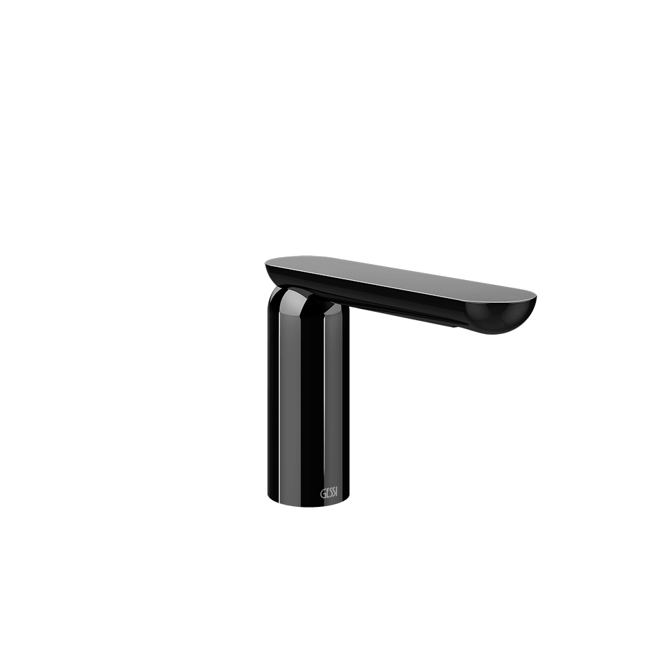 Gessi Basin Spout 74021 in Black Metal Pvd