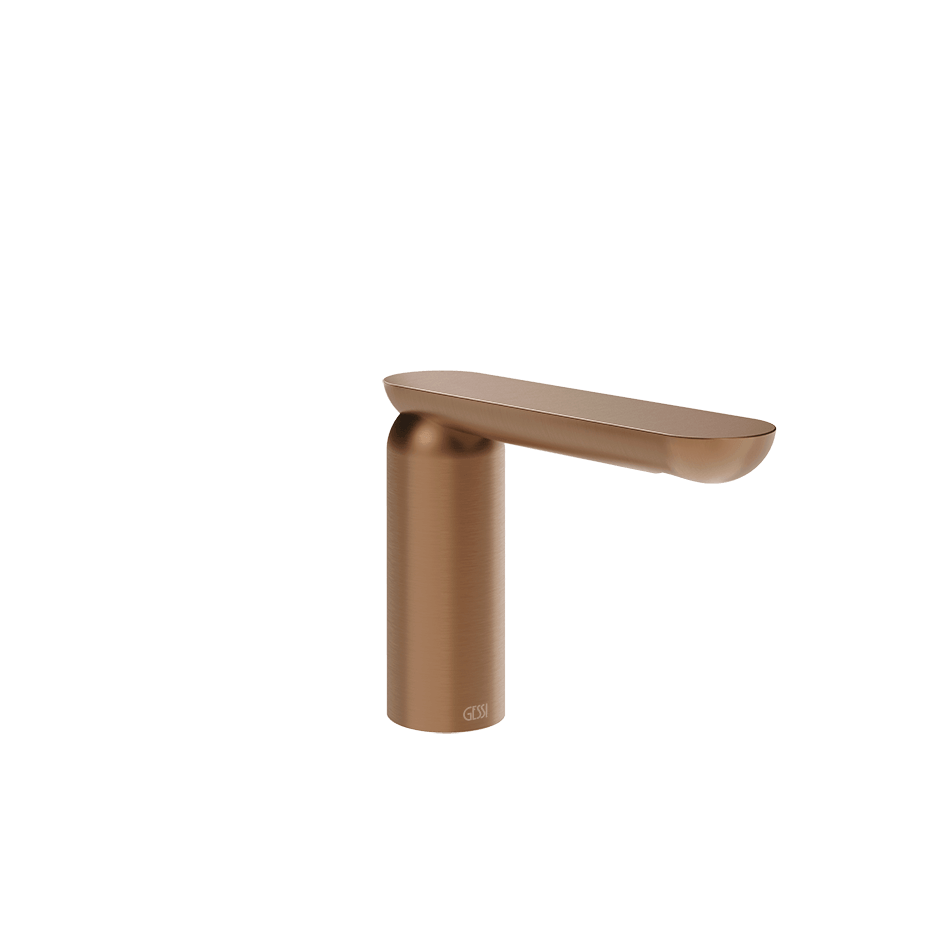 Gessi Basin Spout 74021 in Copper Brushed Pvd