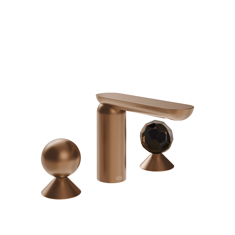 Gessi Washbasin Group 74025 in Copper Brushed Pvd