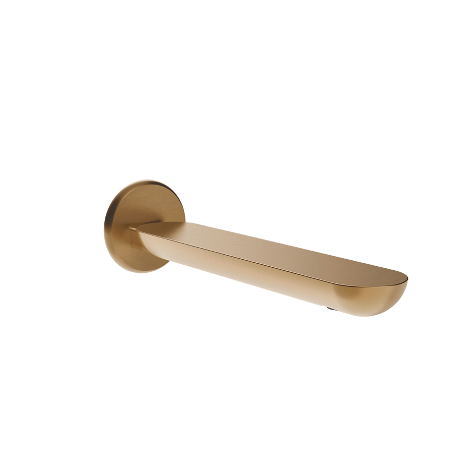Gessi Basin Spout 74031 in Warm Bronze Br. Pvd