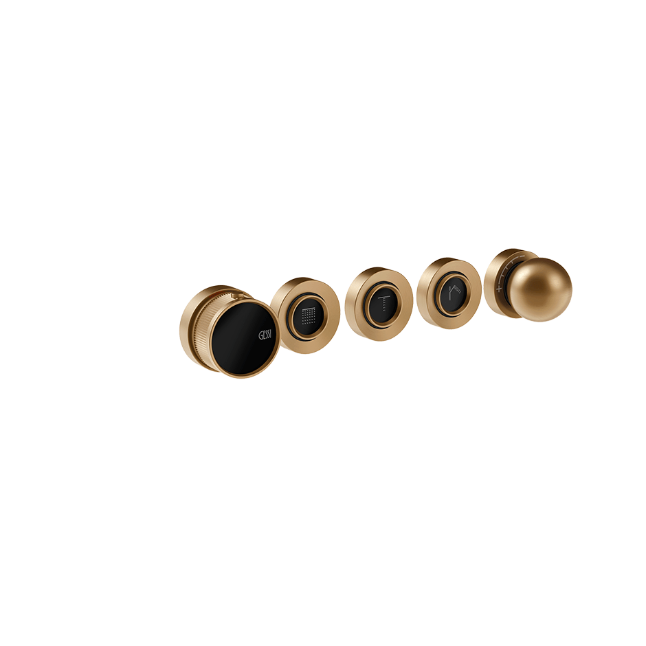 Gessi Shower Mixer 74034 in Warm Bronze Br. Pvd
