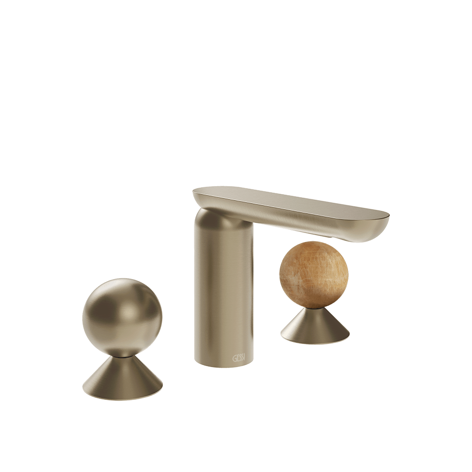 Gessi Washbasin Group 74035 in Finox Brushed Nickel