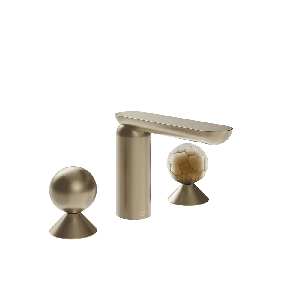 Gessi Washbasin Group 74045 in Finox Brushed Nickel