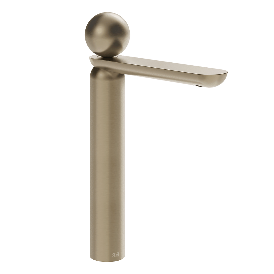 Gessi Washbasin Mixer 74053 in Finox Brushed Nickel