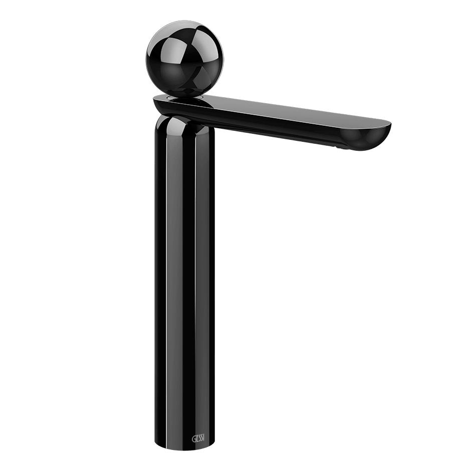 Gessi Washbasin Mixer 74053 in Black Metal Pvd