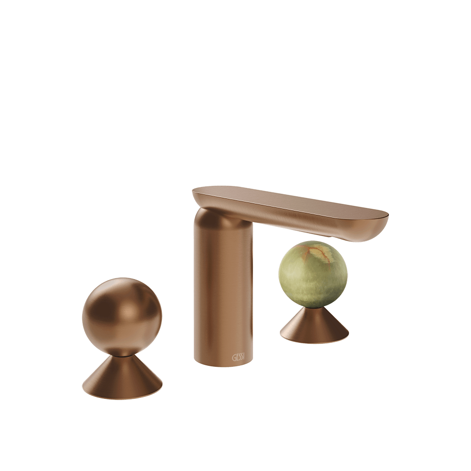 Gessi Washbasin Group 74055 in Copper Brushed Pvd