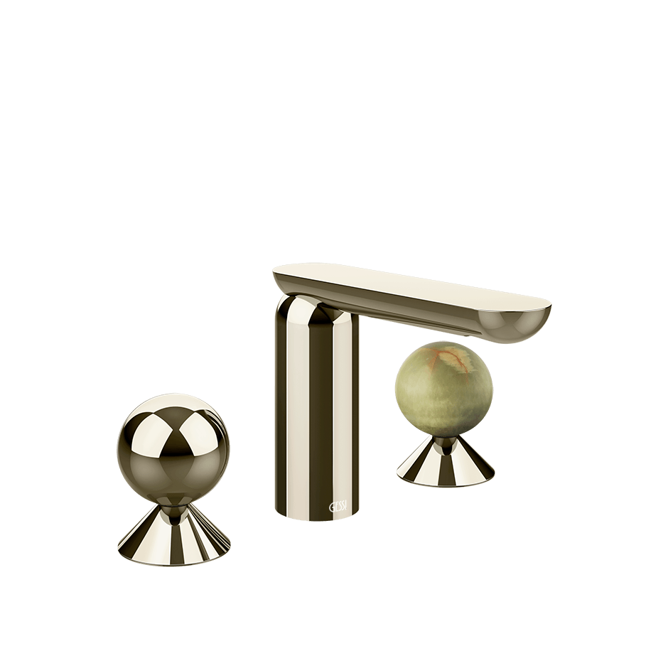 Gessi Washbasin Group 74055 in Nickel Pvd