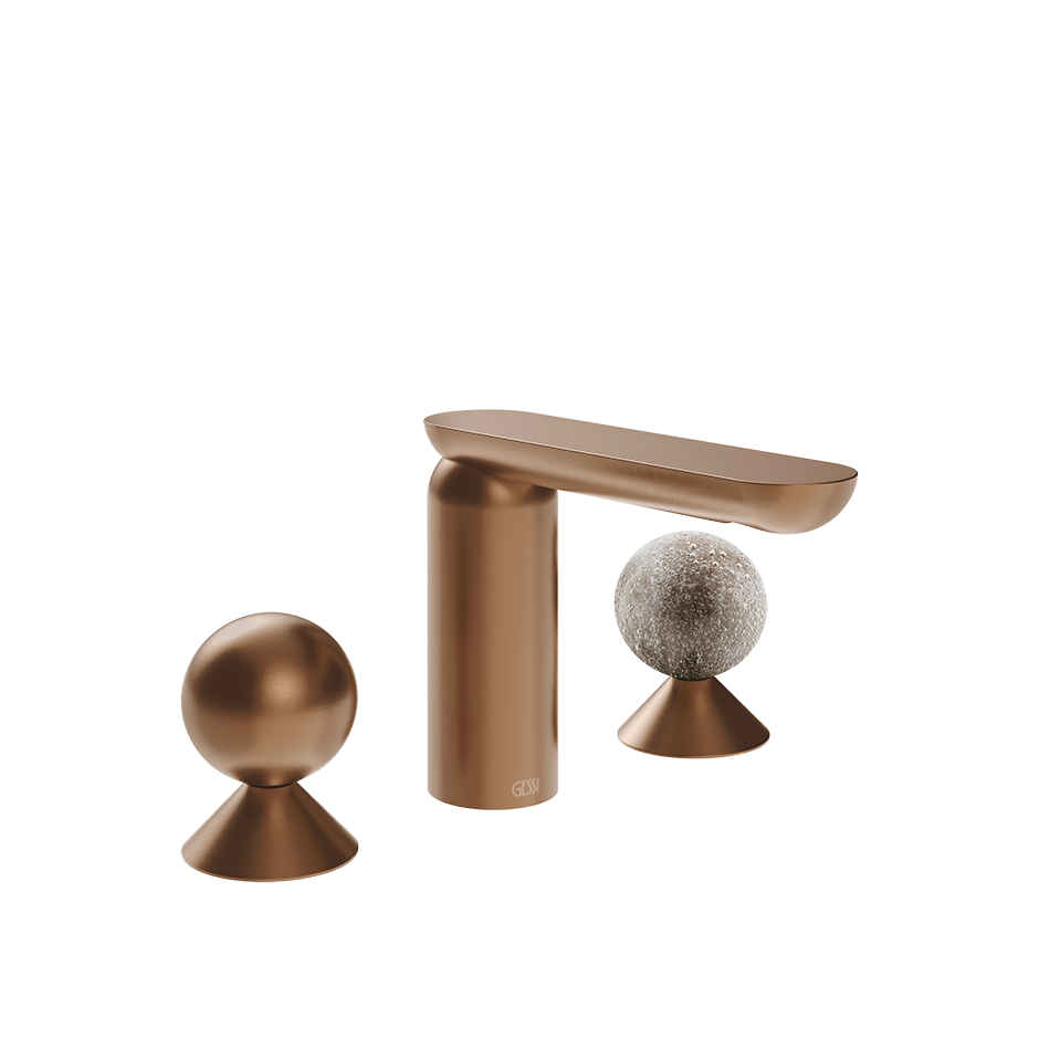 Gessi Washbasin Group 74065 in Copper Brushed Pvd