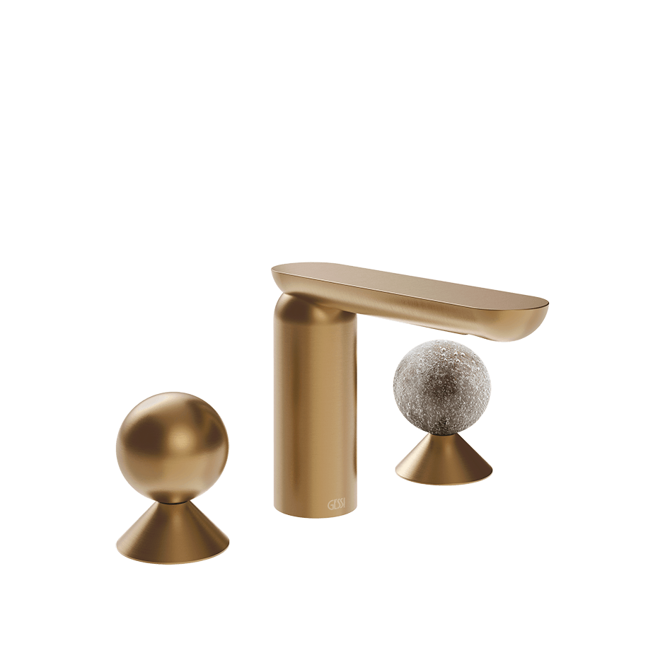 Gessi Washbasin Group 74065 in Warm Bronze Br. Pvd