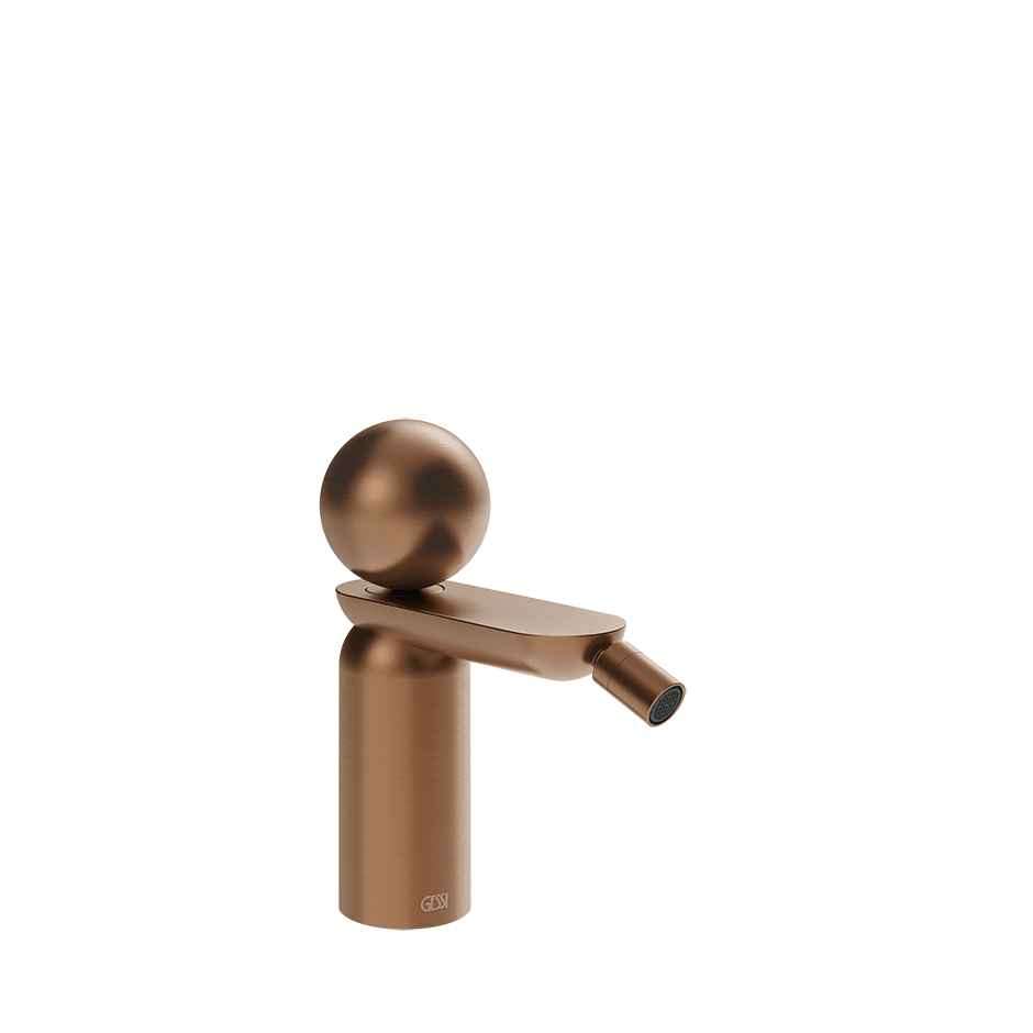Gessi Bidet Mixer 74068 in Copper Brushed Pvd
