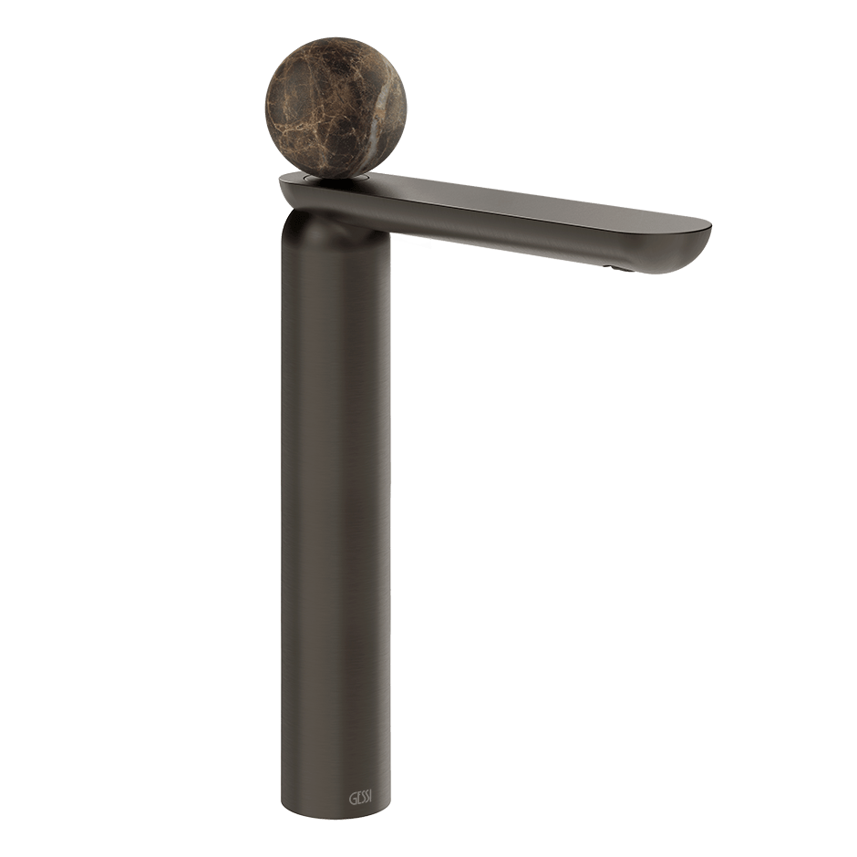 Gessi Washbasin Mixer 74104 in Black Metal Br. Pvd